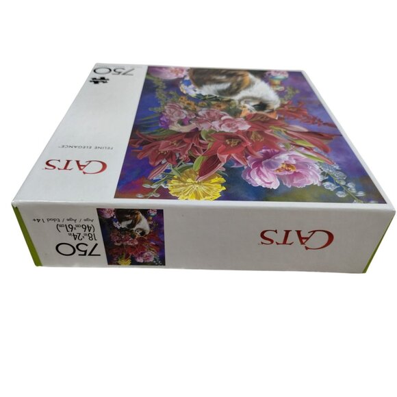 Buffalo Games 750 Piece Nene Thomas Cats Feline Elegance Jigsaw Puzzle - Picture 11 of 12